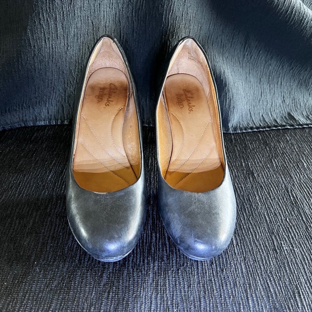 Clarks Women's Classic Black Heels
